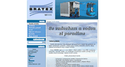 Desktop Screenshot of bratex.cz