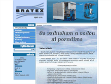 Tablet Screenshot of bratex.cz